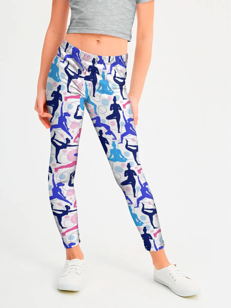 Леггинсы для девочки / Гимнастика