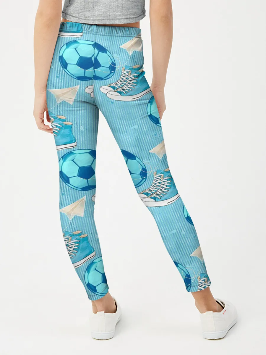 Леггинсы для девочки / Юный футболист