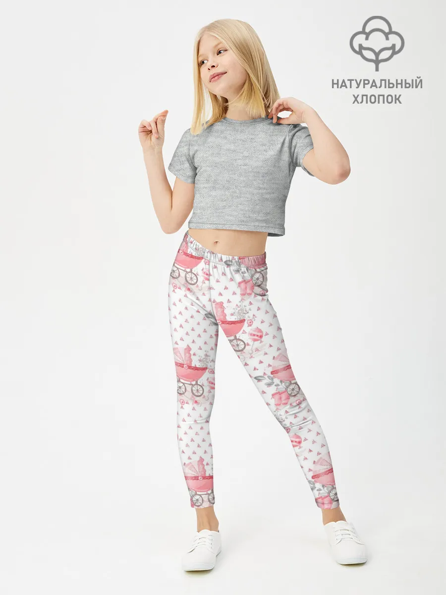 Леггинсы для девочки / Детская коляска
