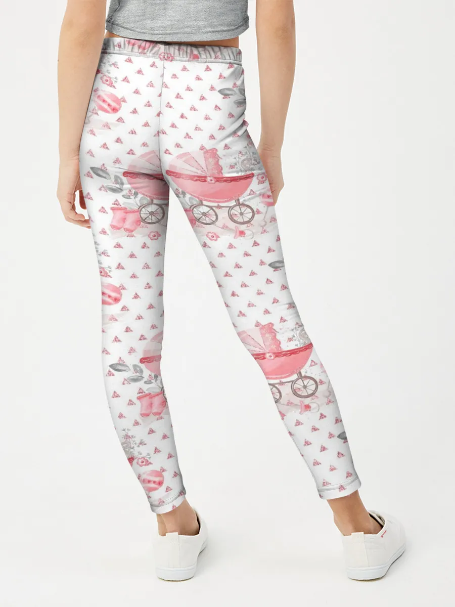 Леггинсы для девочки / Детская коляска