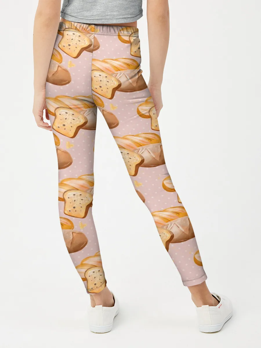 Леггинсы для девочки / Выпечка - хлеб