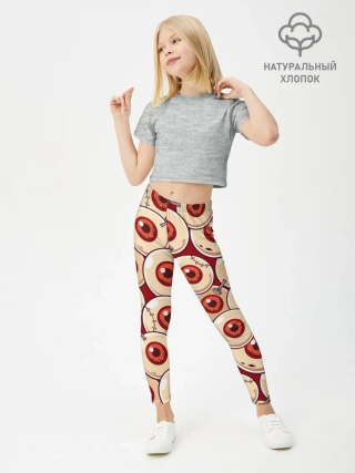 Леггинсы для девочки / Zombie Глаза