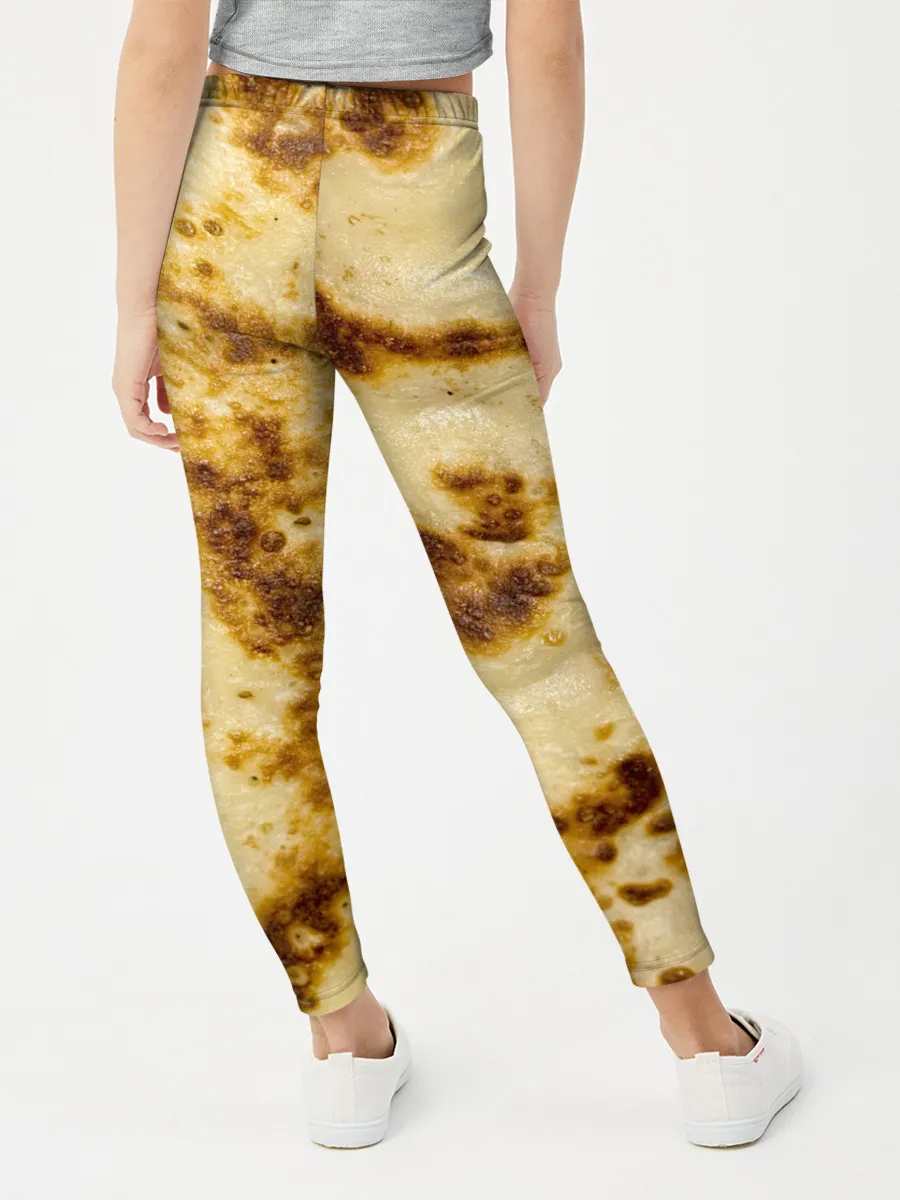 Леггинсы для девочки / Жареный блин