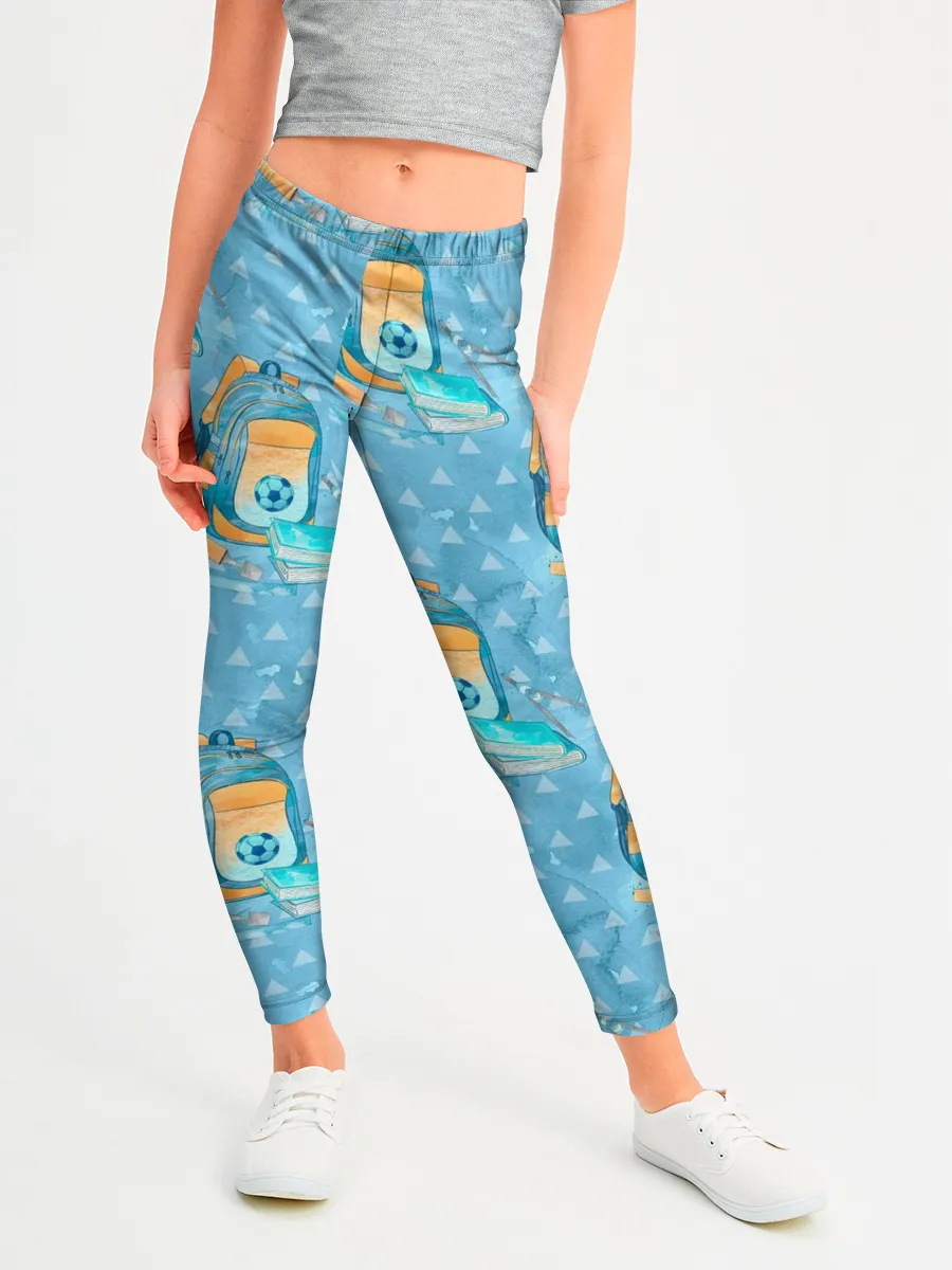 Леггинсы для девочки / Школьник - футболист