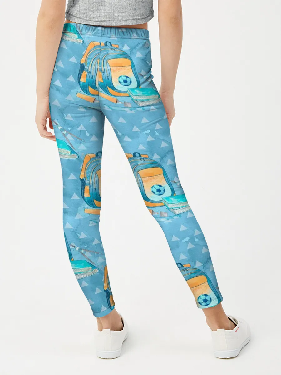 Леггинсы для девочки / Школьник - футболист