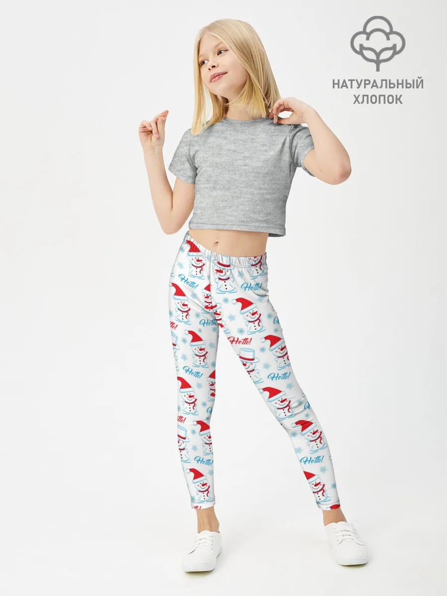 Леггинсы для девочки / Hello!
