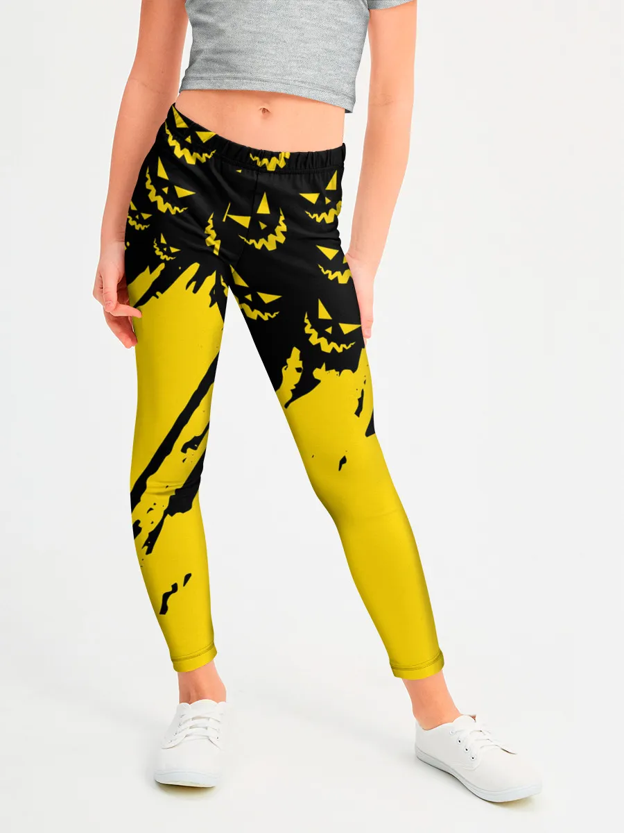 Леггинсы для девочки / HALLOWEEN SMILE | SMILE PUMPKIN