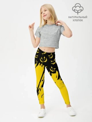 Леггинсы для девочки / HALLOWEEN SMILE | SMILE PUMPKIN