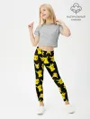 Леггинсы для девочки / ПИКАЧУ ПАТТЕРН / PIKA PIKACHU /