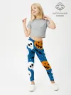 Леггинсы для девочки / ЧЕРЕПА И ТЫКВЫ | HALLOWEEN