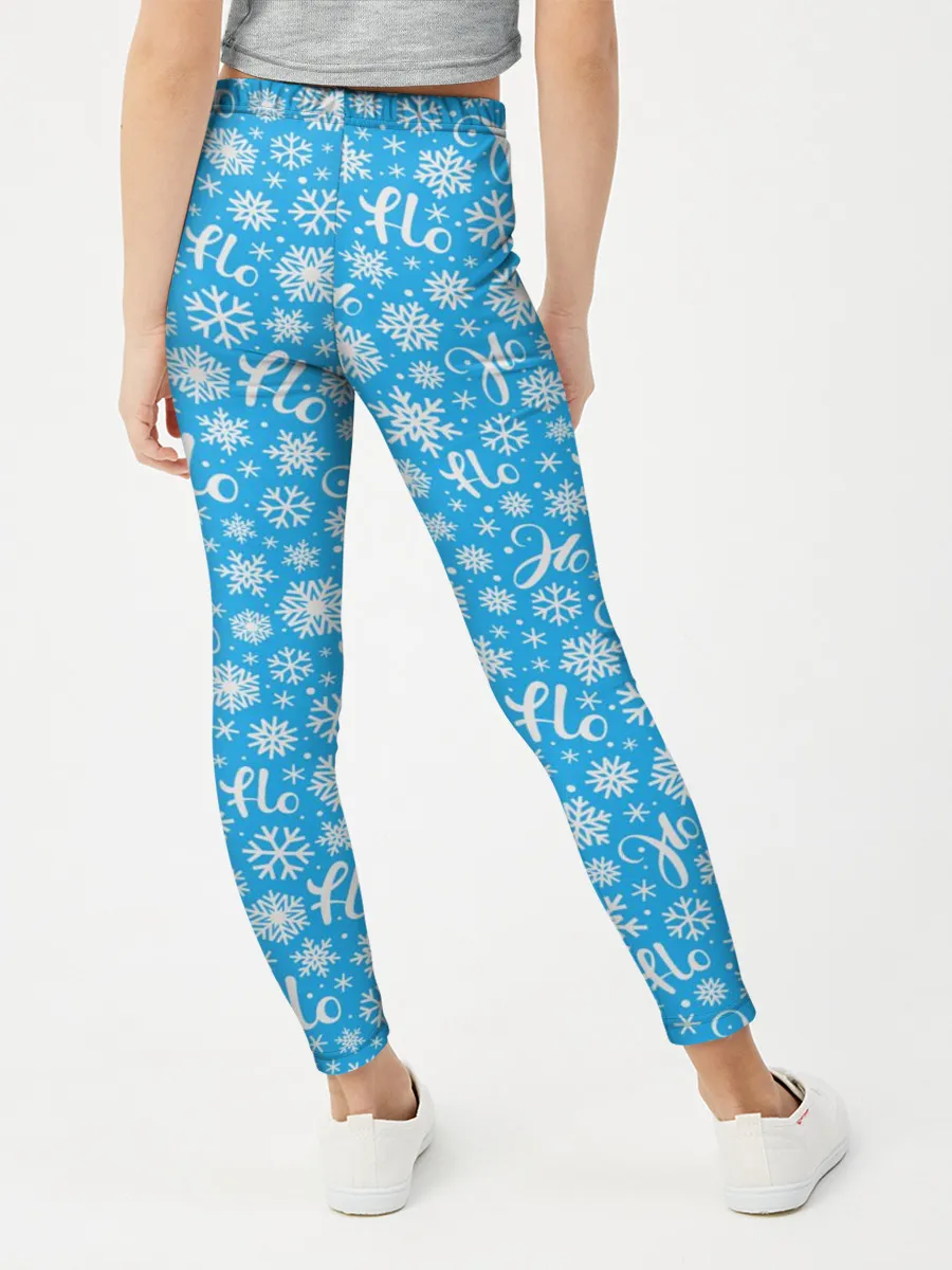 Леггинсы для девочки / Смех Санты