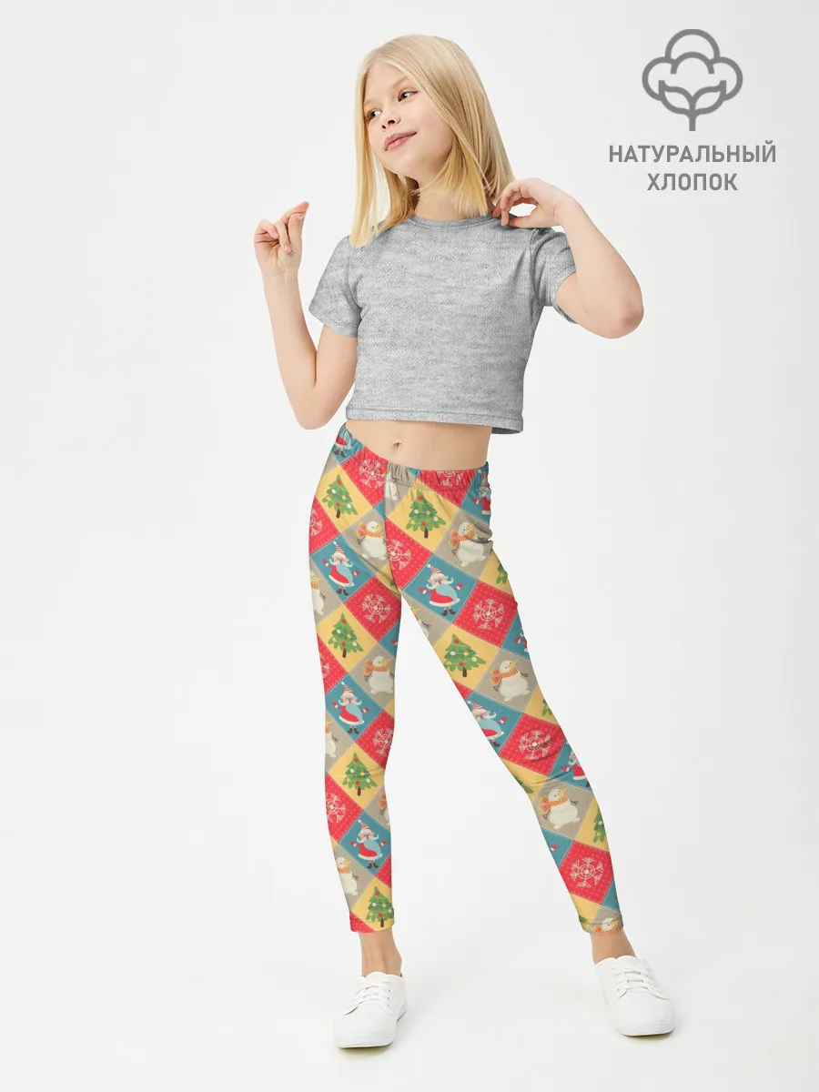Леггинсы для девочки / Новогодние Праздники