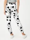 Леггинсы для девочки / Джек Скеллингтон паттерн лицо