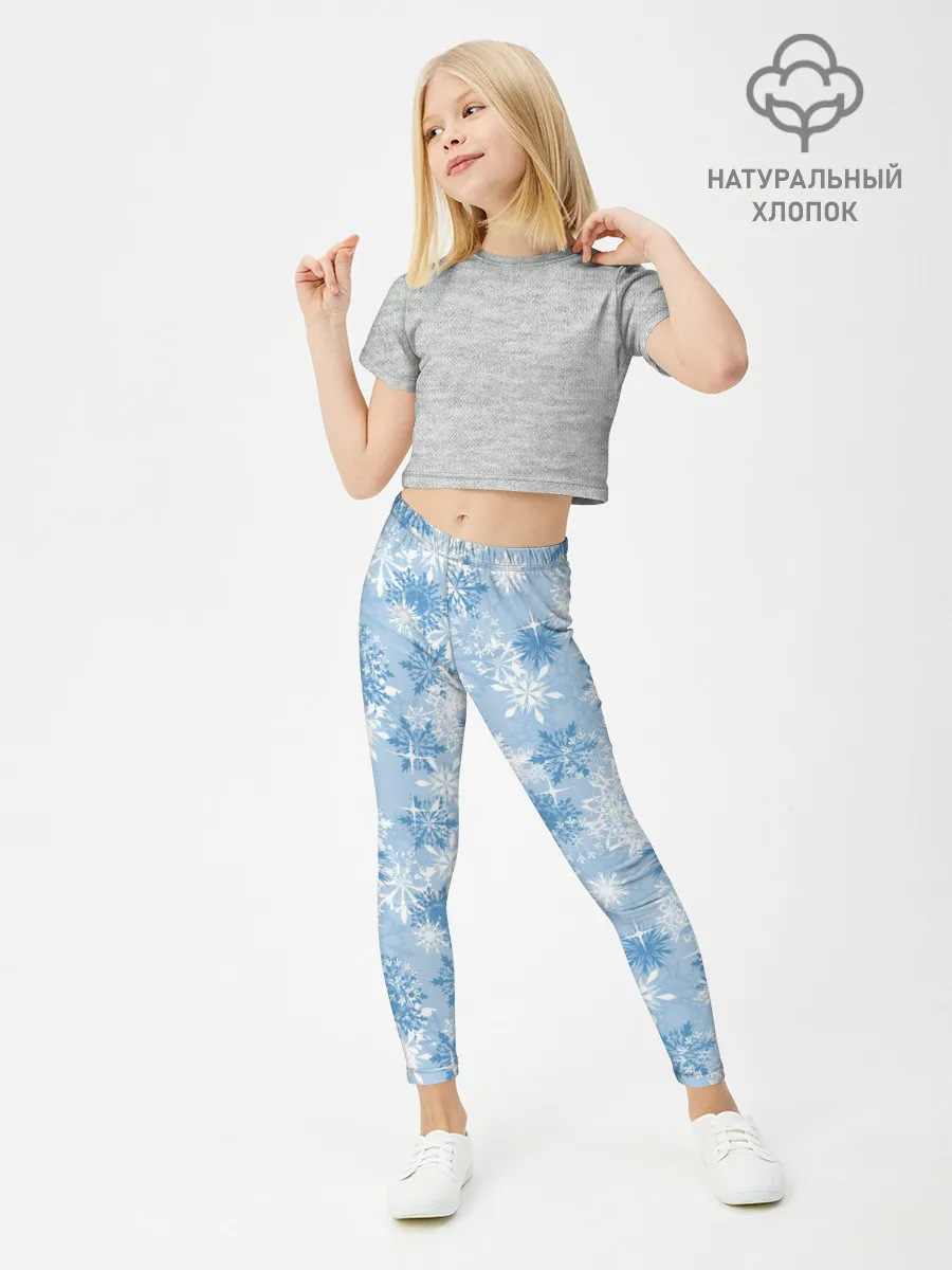 Леггинсы для девочки / Морозец