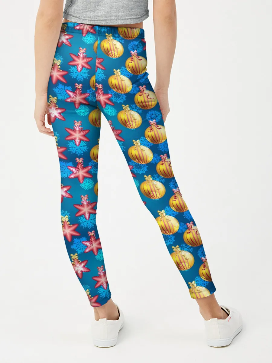 Леггинсы для девочки / Новогодние Украшения