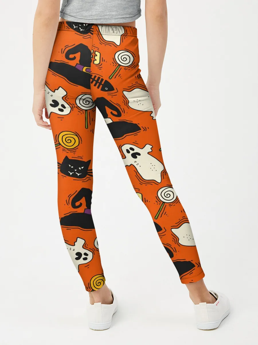 Леггинсы для девочки / Хэллоуинские шалости