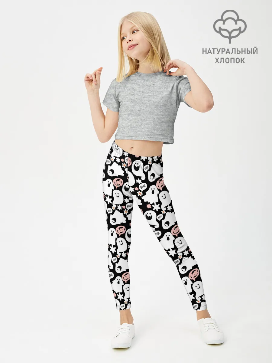 Леггинсы для девочки / Patern Halloween 19