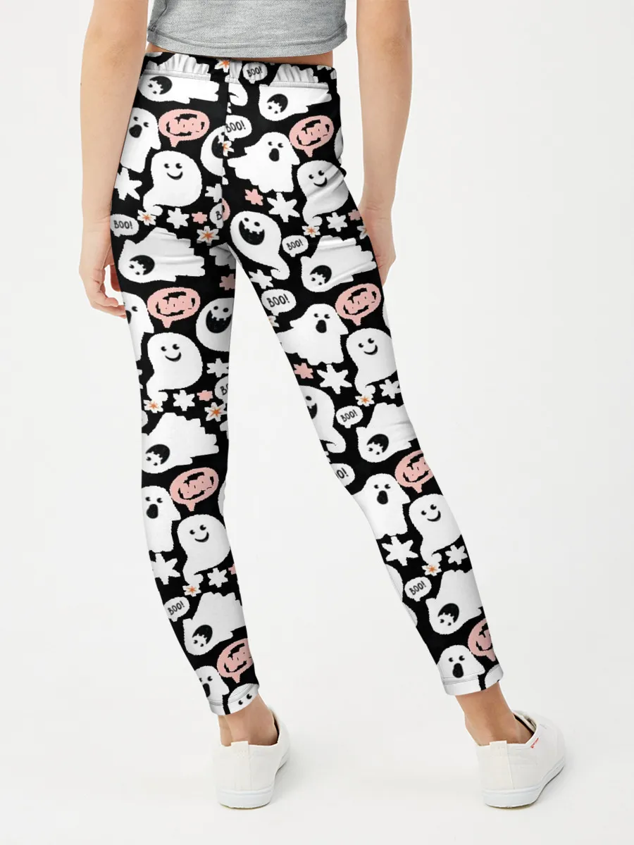 Леггинсы для девочки / Patern Halloween 19