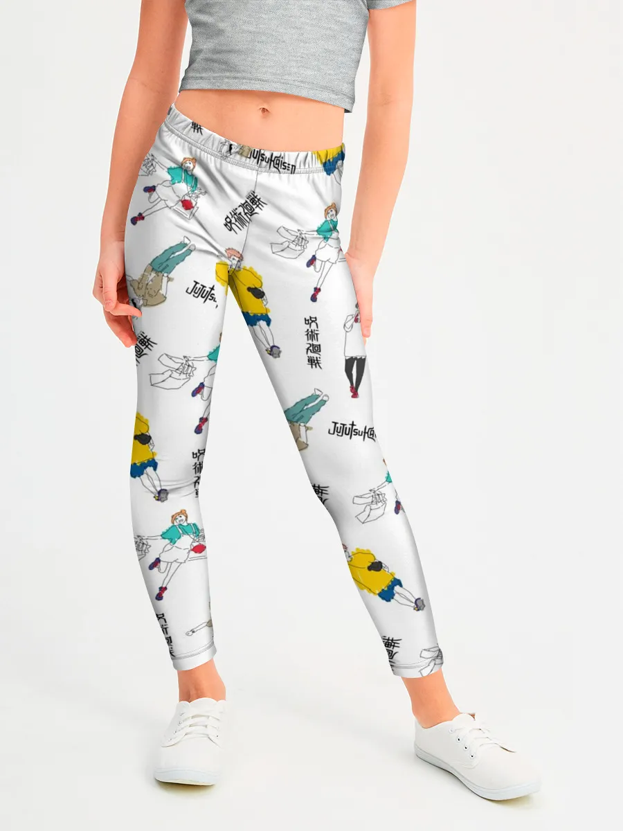 Леггинсы для девочки / Магическая битва - главные герои