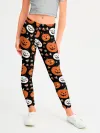 Леггинсы для девочки / Patern Halloween 17