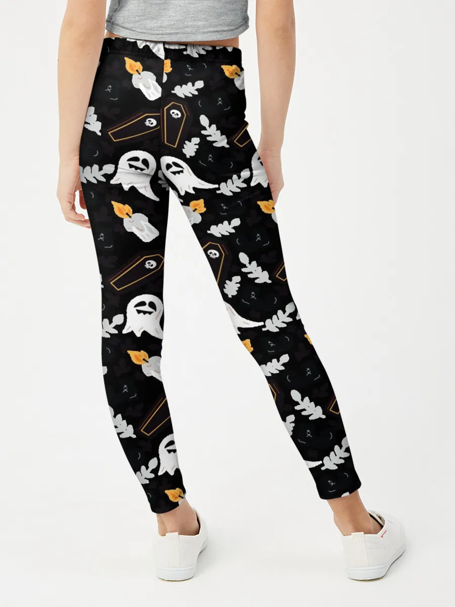 Леггинсы для девочки / Patern Halloween 16