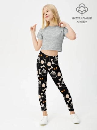 Леггинсы для девочки / Patern Halloween 14