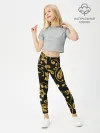 Леггинсы для девочки / Золотой Орнамент