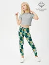 Леггинсы для девочки / Ёлочный Дизайн