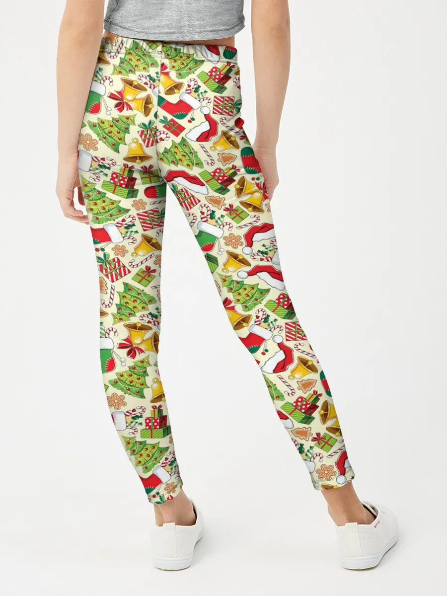 Леггинсы для девочки / Merry Christmas