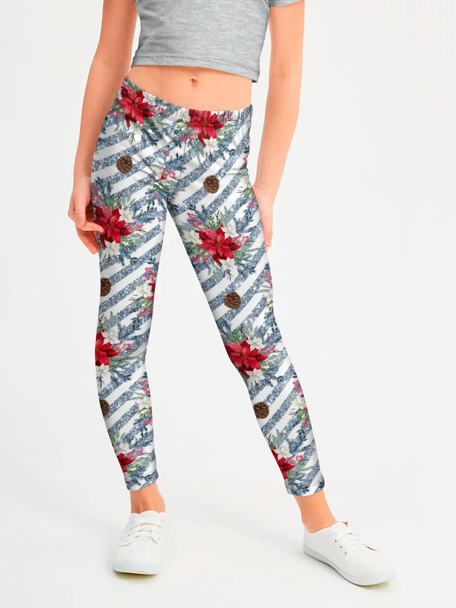 Леггинсы для девочки / Новогодние украшения и блестки