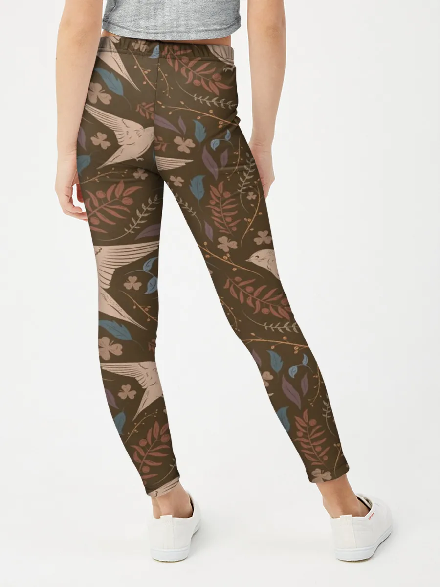 Леггинсы для девочки / Литой стриж