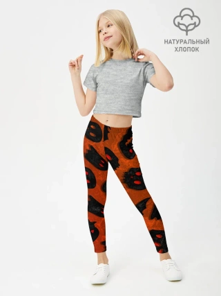 Леггинсы для девочки / Halloween print