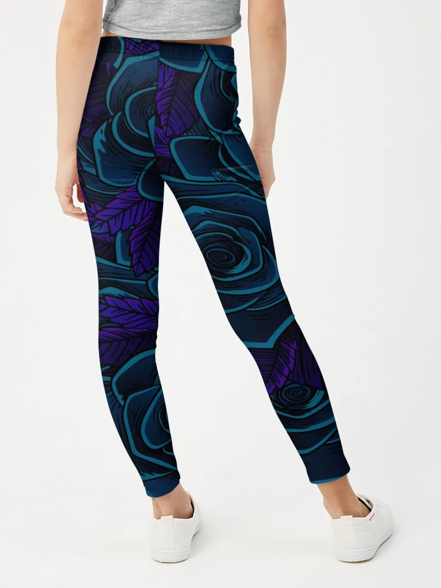 Леггинсы для девочки / Пепельная Роза