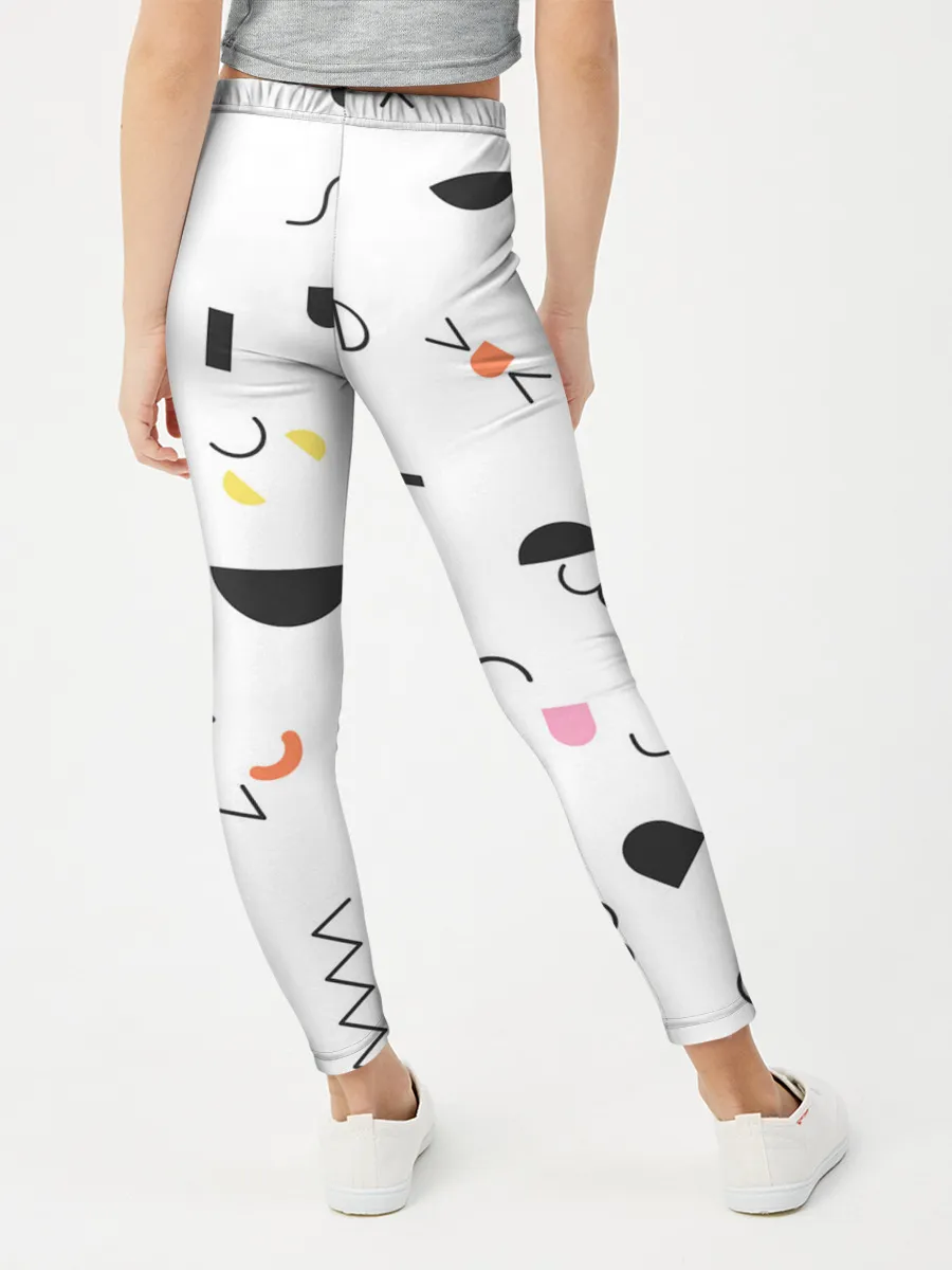 Леггинсы для девочки / TOCA BOCA УЗОР ФОН