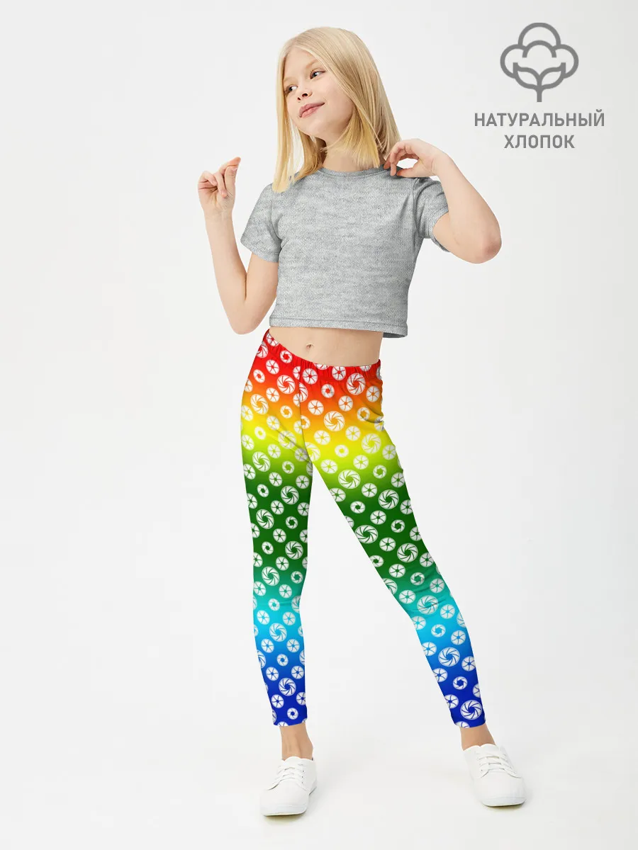 Леггинсы для девочки / Для фотографов. RGB. Диафрагма.