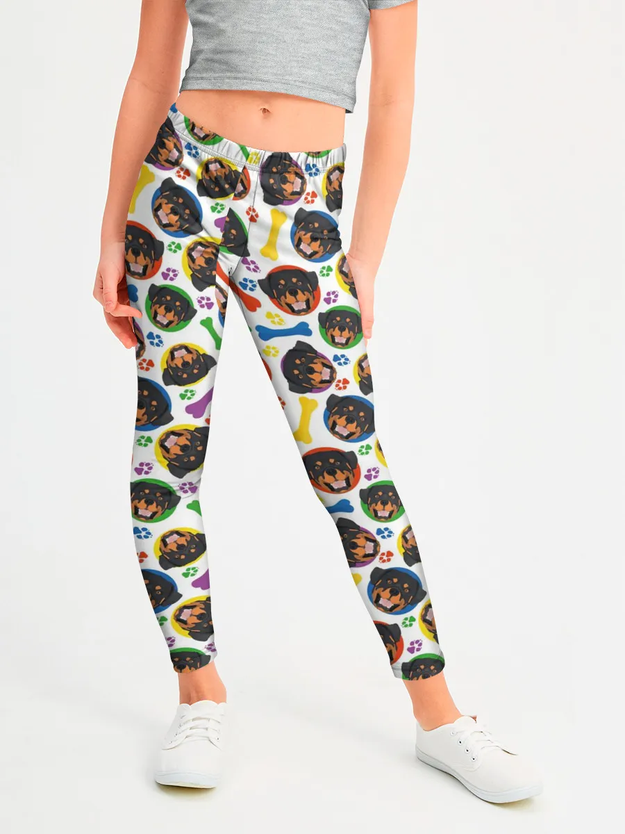Леггинсы для девочки / Ротвейлер