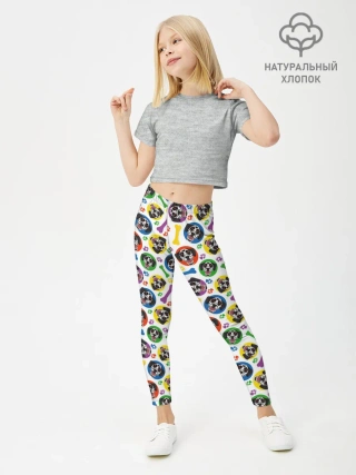 Леггинсы для девочки / Далматинец