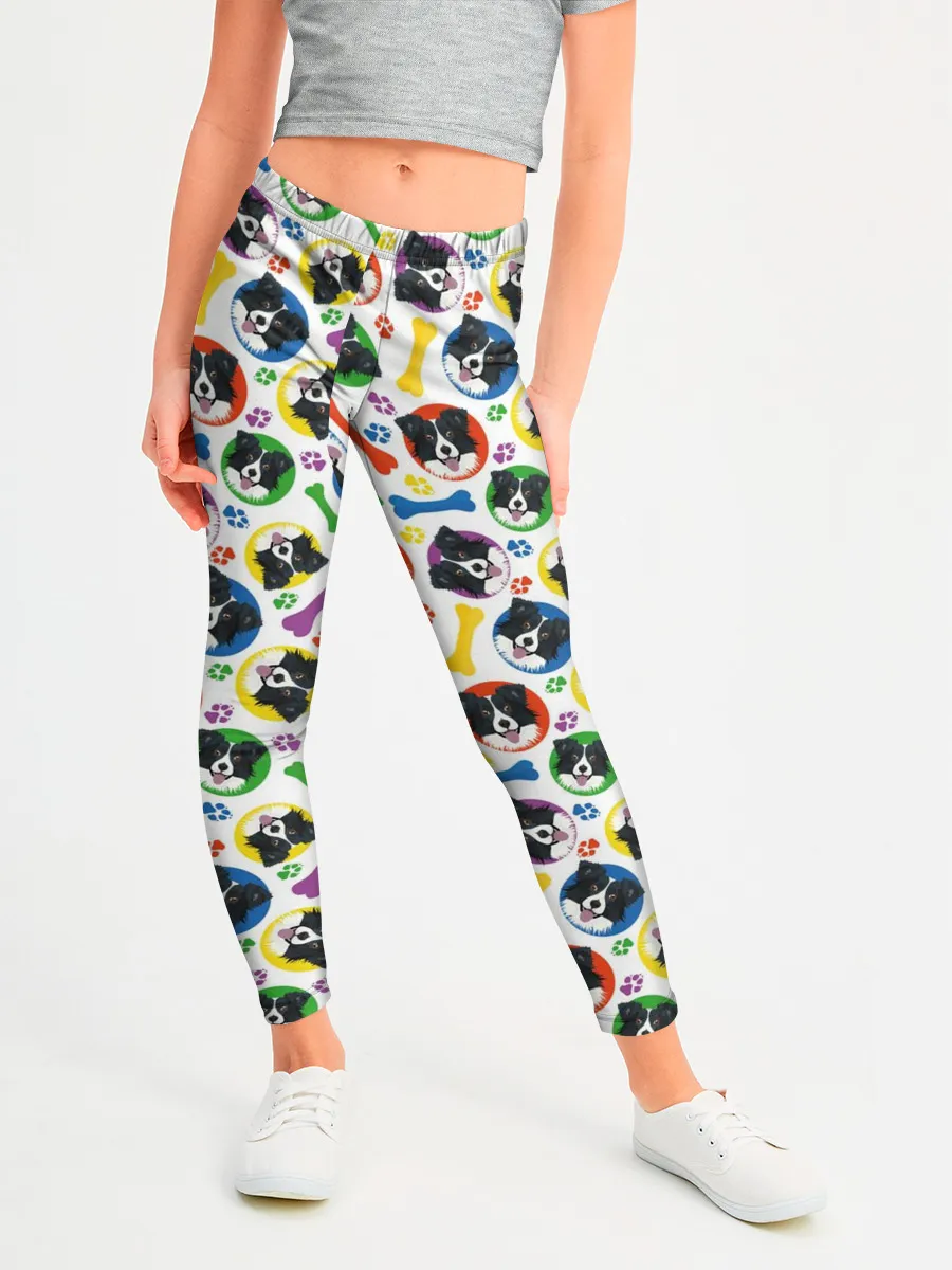 Леггинсы для девочки / Бордер-Колли