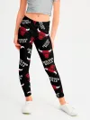 Леггинсы для девочки / CHICAGO BULLS БЫКИ УЗОР