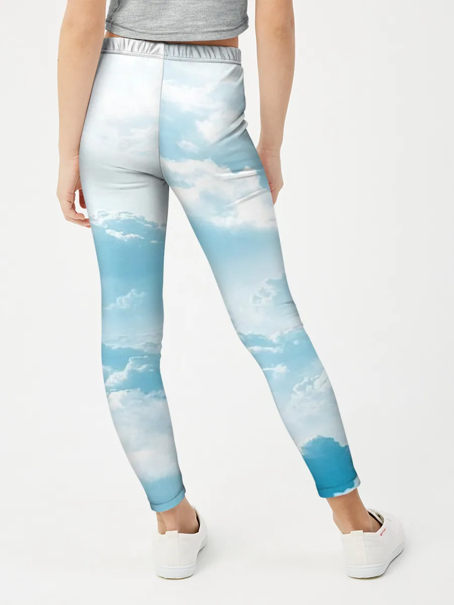 Леггинсы для девочки / Плотные облака