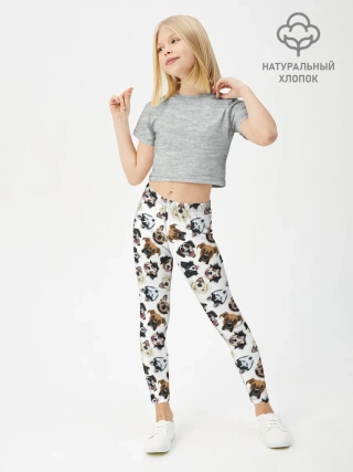 Леггинсы для девочки / Разные Породы Собак