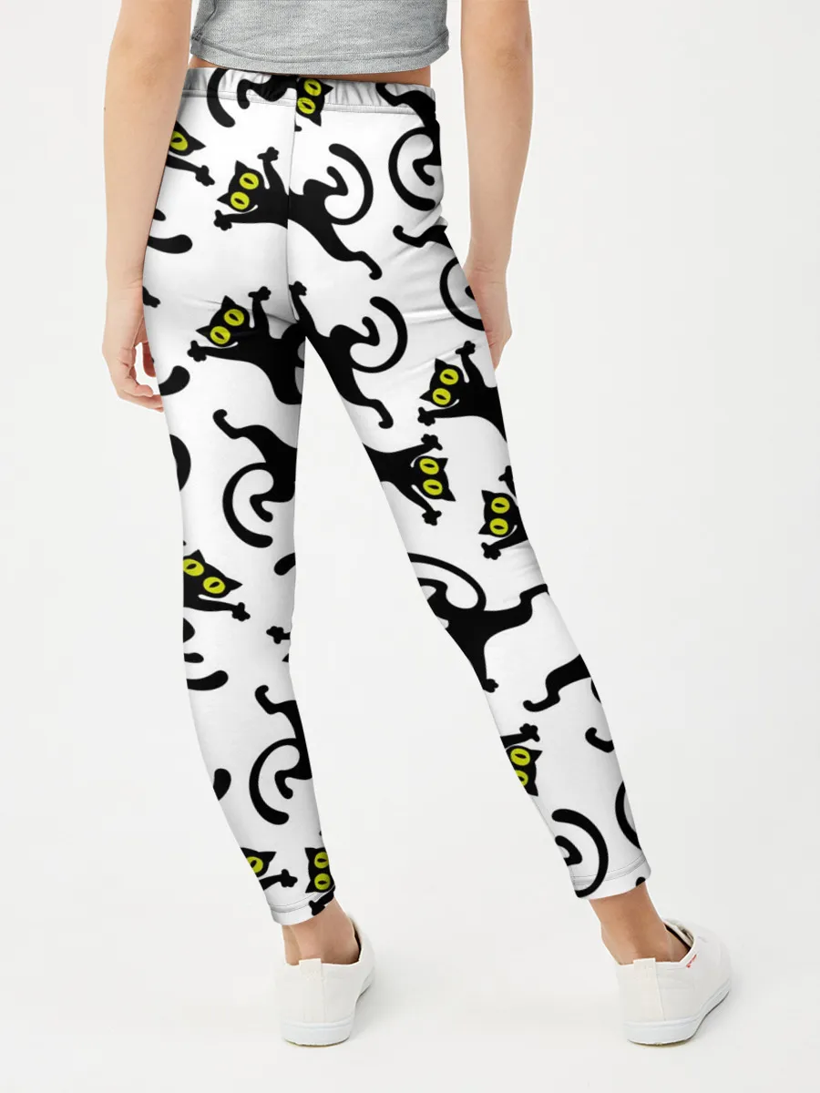 Леггинсы для девочки / Танец котов