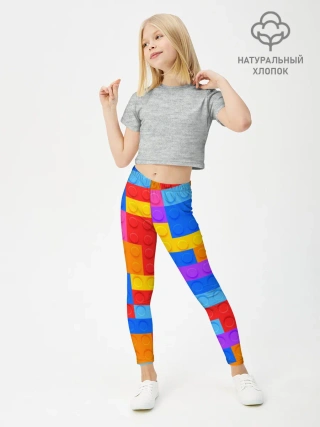 Леггинсы для девочки / Лего-го