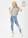 Леггинсы для девочки / Небесные мазки