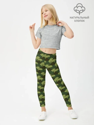 Леггинсы для девочки / Свиньи 18+