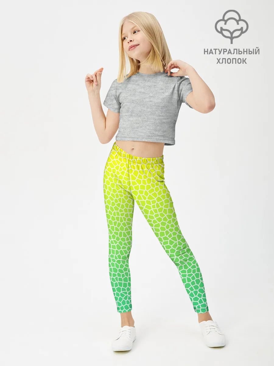 Леггинсы для девочки / Витражная мозаика