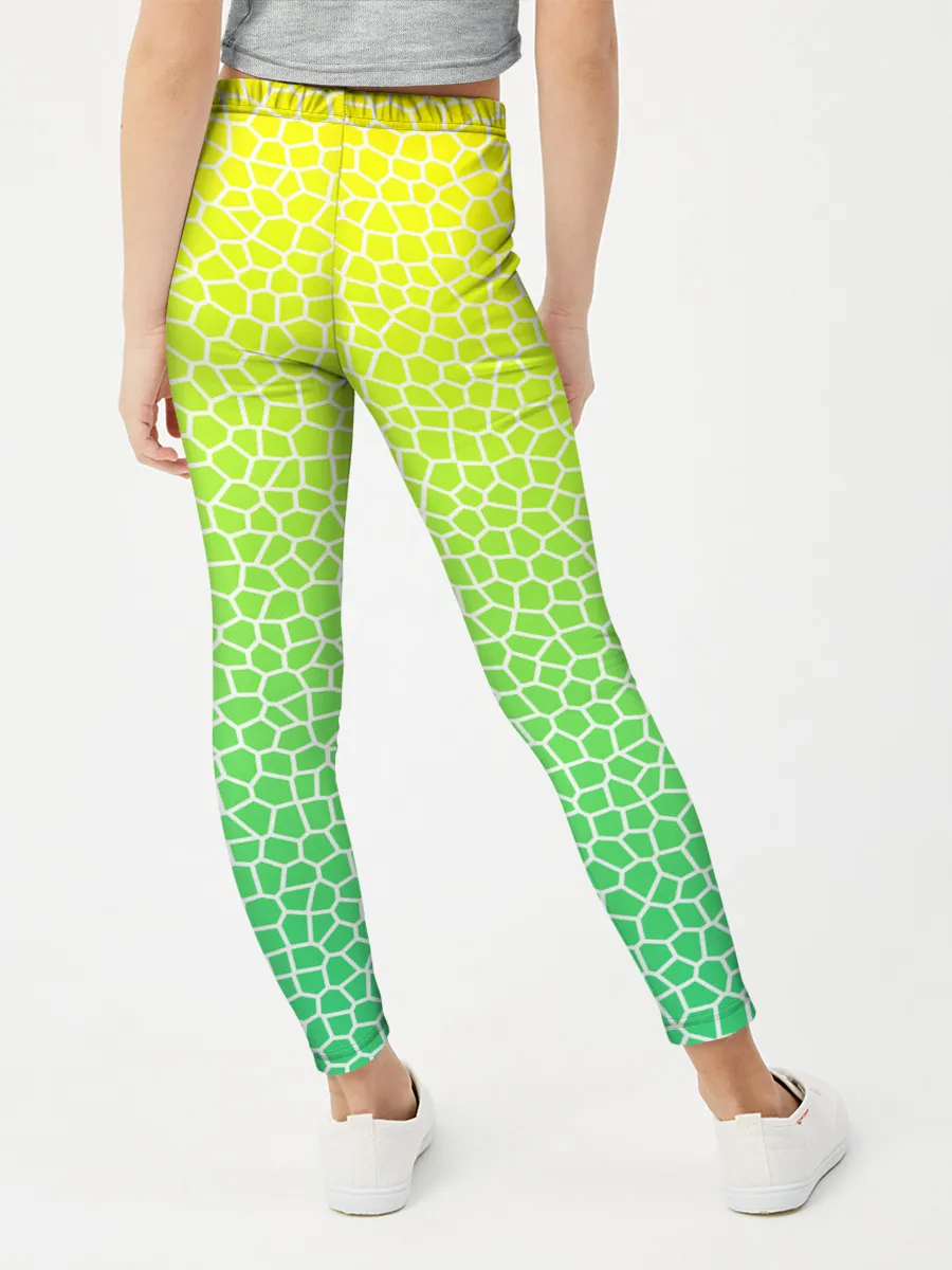 Леггинсы для девочки / Витражная мозаика