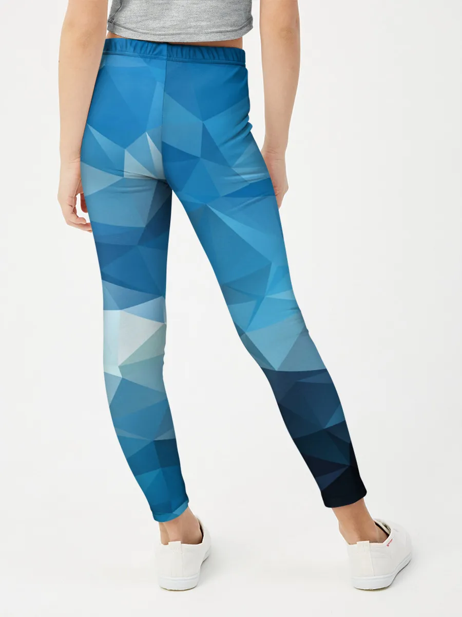 Леггинсы для девочки / Цифровое небо