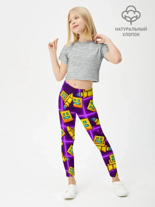 Леггинсы для девочки / GEOMETRY DASH SPACE