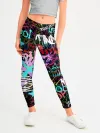 Леггинсы для девочки / neon graffiti | Smile